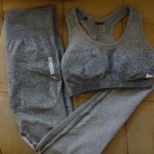 Gymshark Grey Ombre Set